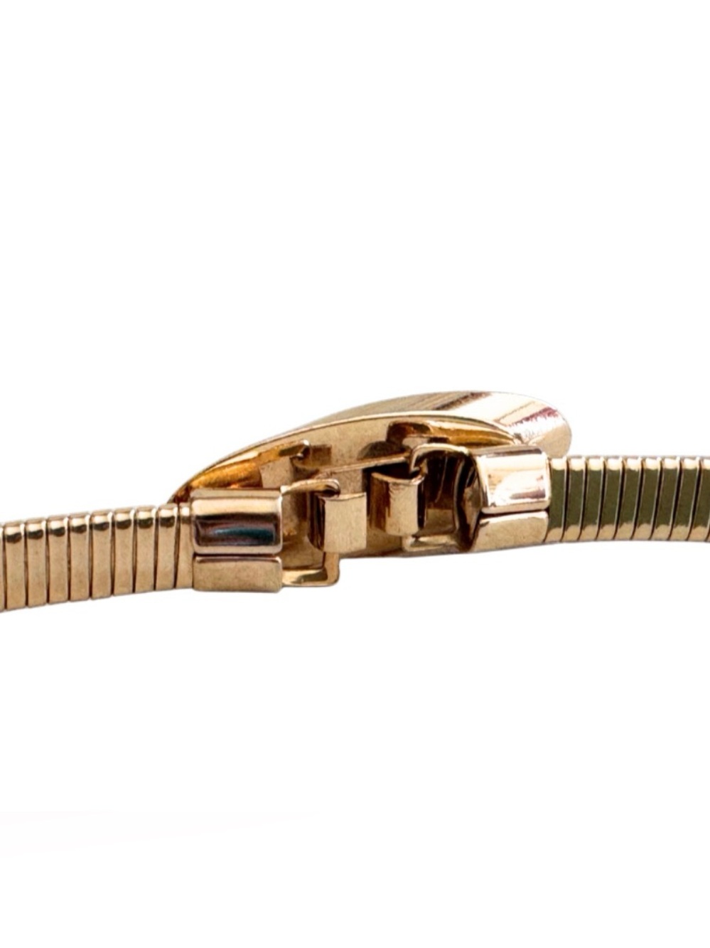 Vintage Gold Small Skinny Belt - Picture 4 of 4